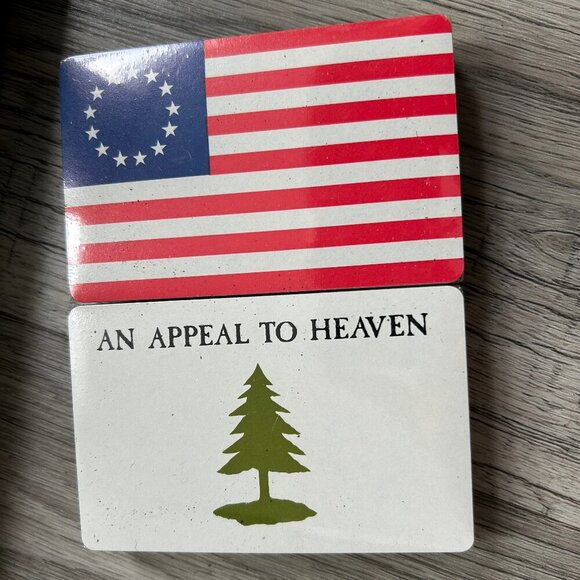 Vintage Bicentennial U.S. Flags Playing Cards Set of Six Decks 1776-1976 - Picture 7 of 11